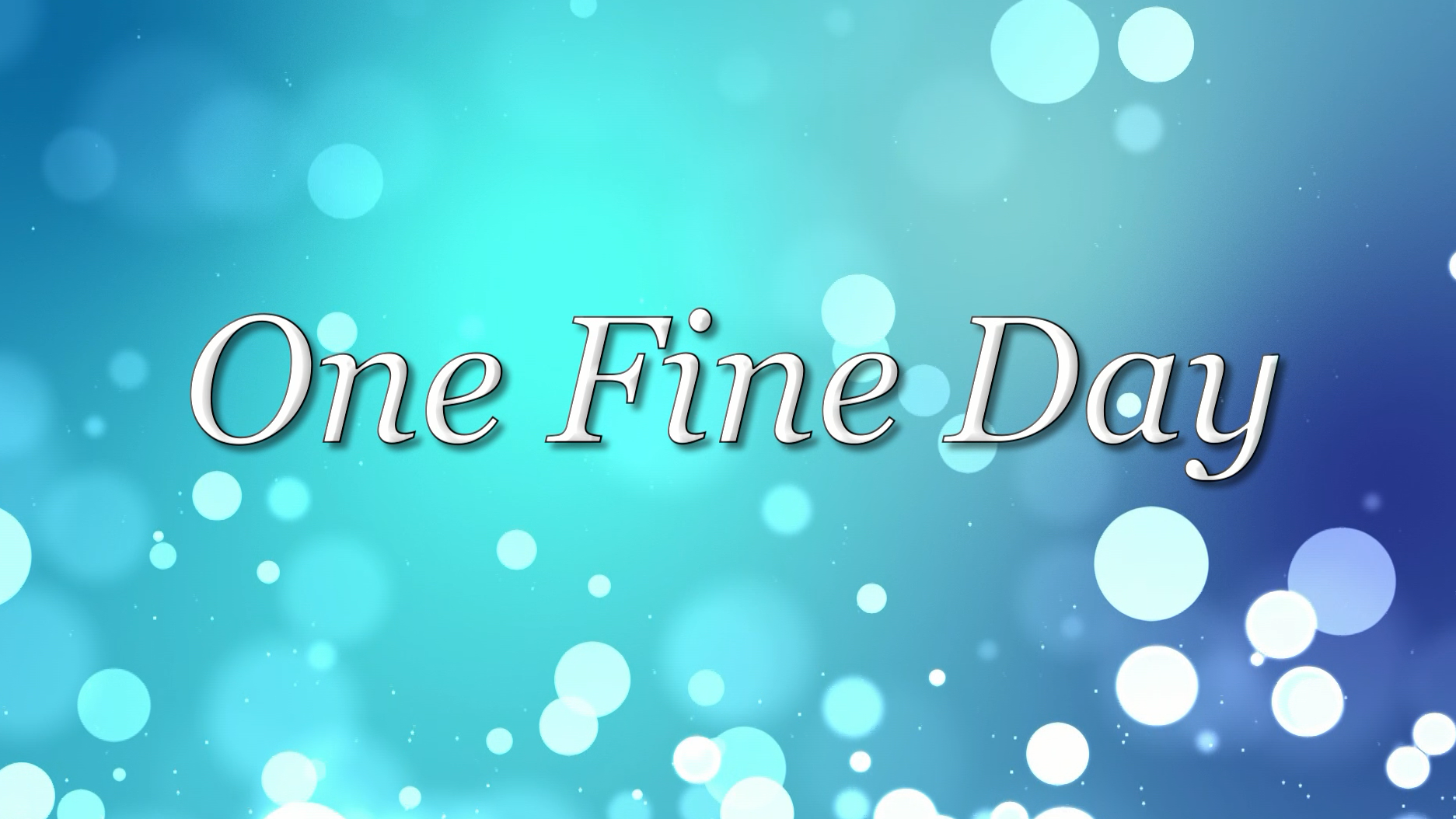 OneFineDay_Logo main station